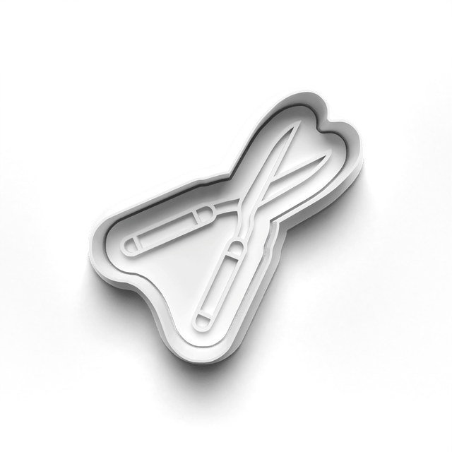 Gardening Cookie Cutter Embosser Set of 4 Cutters & Stamps Biscuit Mould Debossed Sugar Biscuits