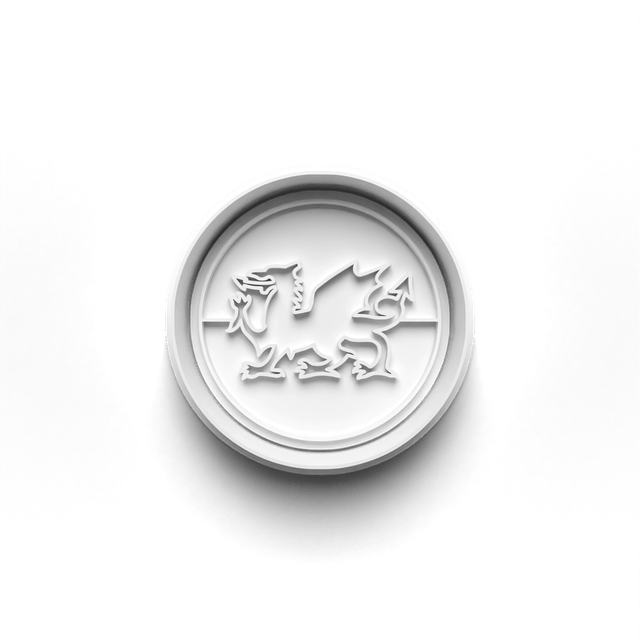 Wales Cookie Cutter Embosser Set of 4 Cutters & Stamps Biscuit Mould Debossed Sugar Biscuits