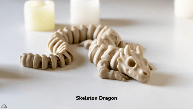 Skeleton Dragon Halloween Home Décor Mantel Piece Halloween Decorations