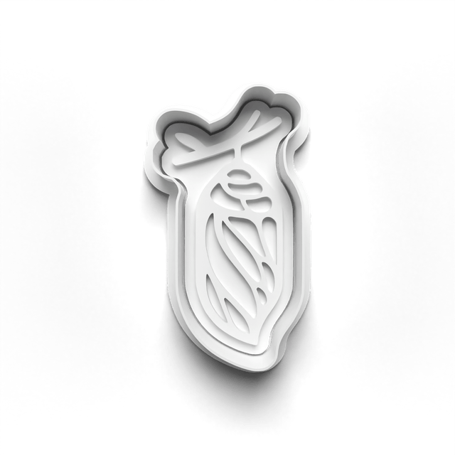 Butterfly Life Cycle Cookie Cutter Embosser Set of 4 Cutters & Stamps Biscuit Mould Debossed Sugar Biscuits