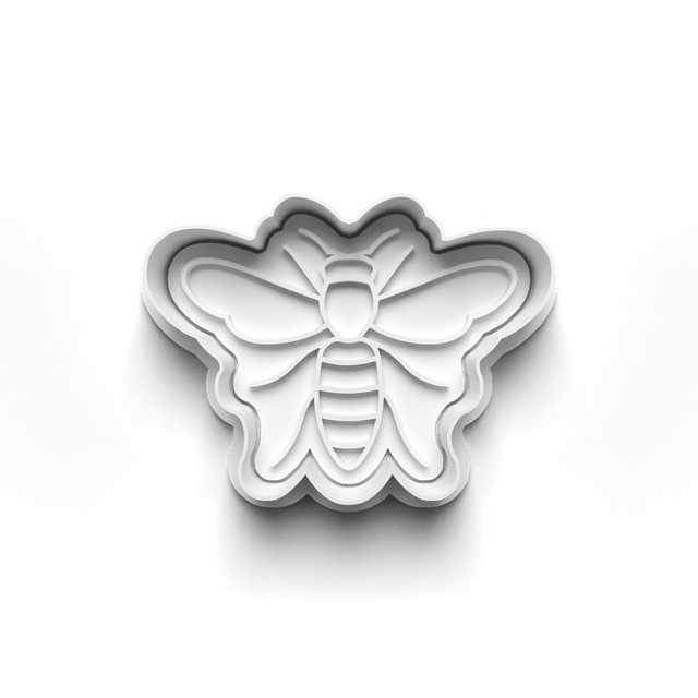 Small Bugs Cookie Cutter Embosser Set of 4 Cutters & Stamps Biscuit Mould Debossed Sugar Biscuits