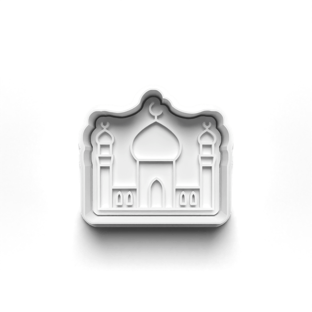 Places of Worship Cookie Cutter Embosser Set of 4 Cutters & Stamps Biscuit Mould Debossed Sugar Biscuits