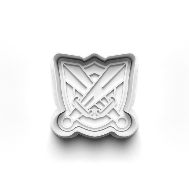 Medieval Knight Cookie Cutter Embosser Set of 4 Cutters & Stamps Biscuit Mould Debossed Sugar Biscuits