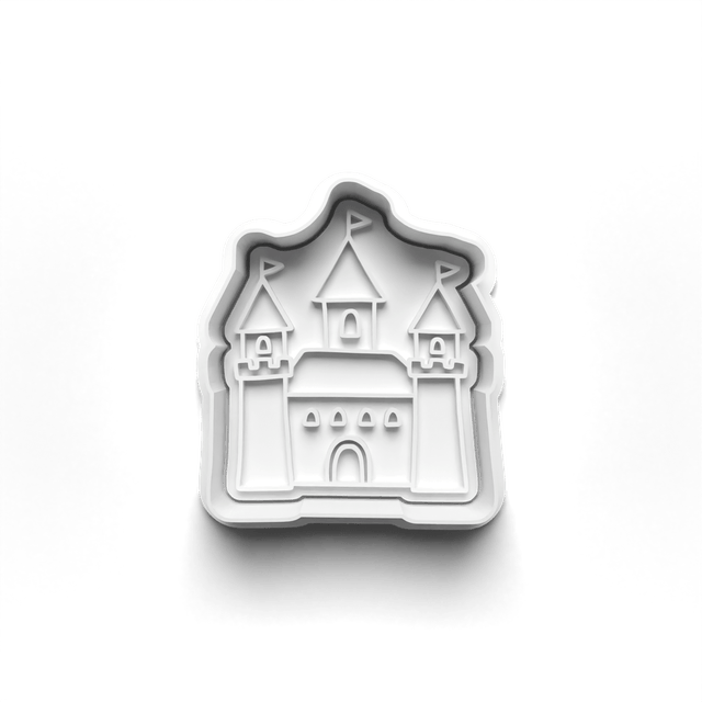 Princess Cookie Cutter Embosser Set of 4 Cutters & Stamps Biscuit Mould Debossed Sugar Biscuits