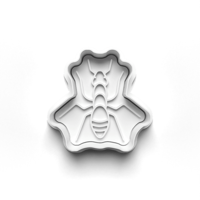 Small Bugs Cookie Cutter Embosser Set of 4 Cutters & Stamps Biscuit Mould Debossed Sugar Biscuits