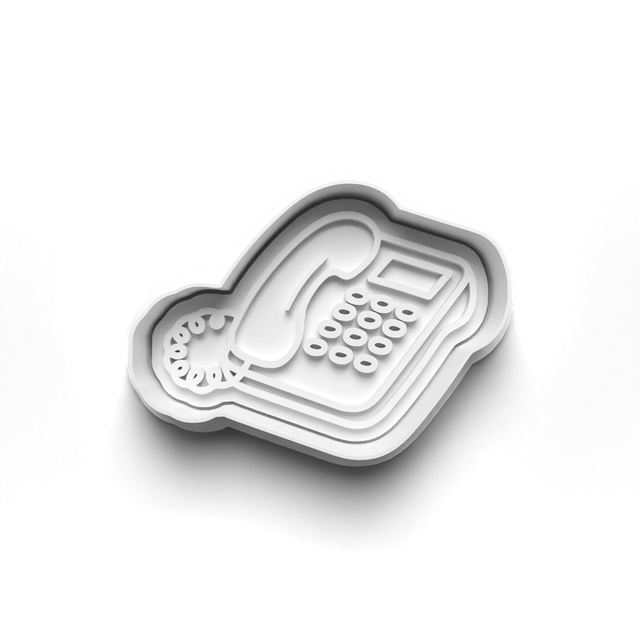 Office Party Cookie Cutter Embosser Set of 4 Cutters & Stamps Biscuit Mould Debossed Sugar Biscuits