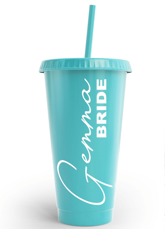 Bride To Be Cold Cup Tumbler Custom Personalised Name Birthday Wedding & Party's