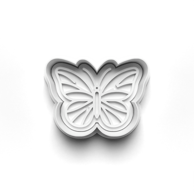 Butterfly Life Cycle Cookie Cutter Embosser Set of 4 Cutters & Stamps Biscuit Mould Debossed Sugar Biscuits