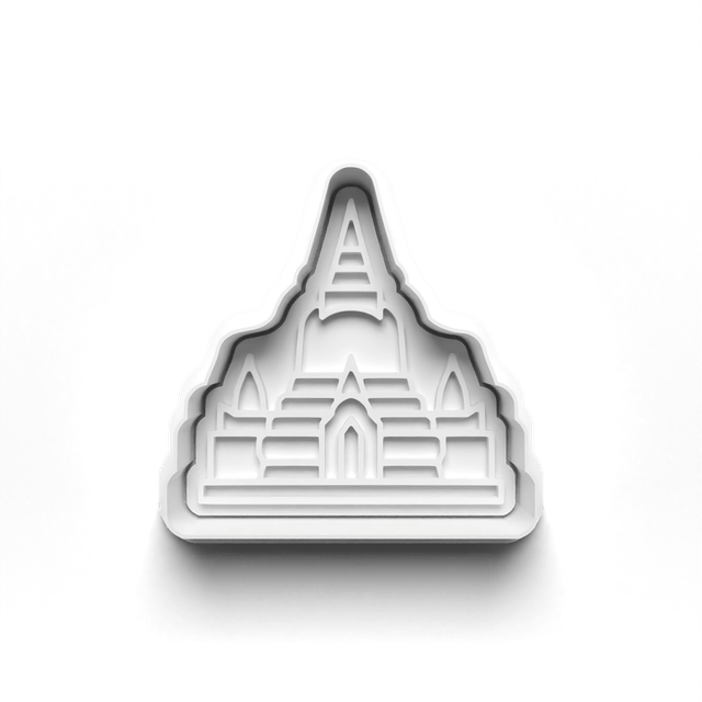 Places of Worship Cookie Cutter Embosser Set of 4 Cutters & Stamps Biscuit Mould Debossed Sugar Biscuits