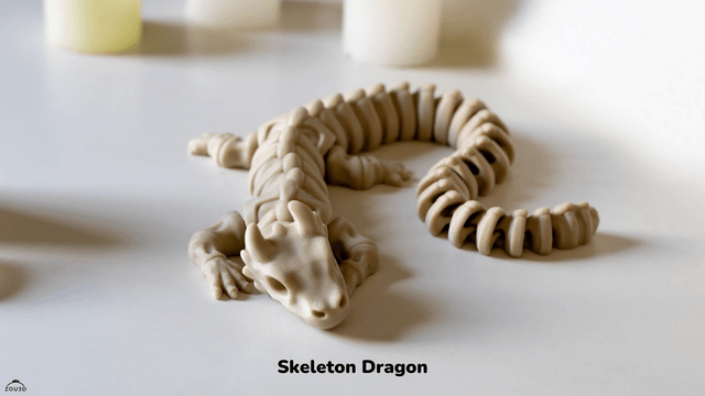 Skeleton Dragon Halloween Home Décor Mantel Piece Halloween Decorations