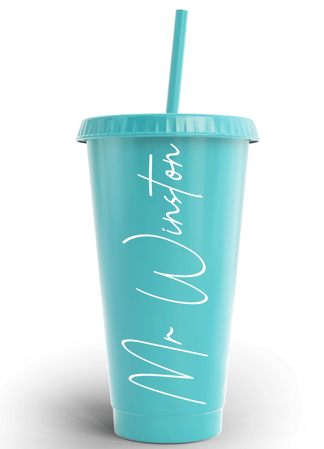 School Leavers Best Teacher Cold Cup Tumbler Custom Personalised Teachers Name 