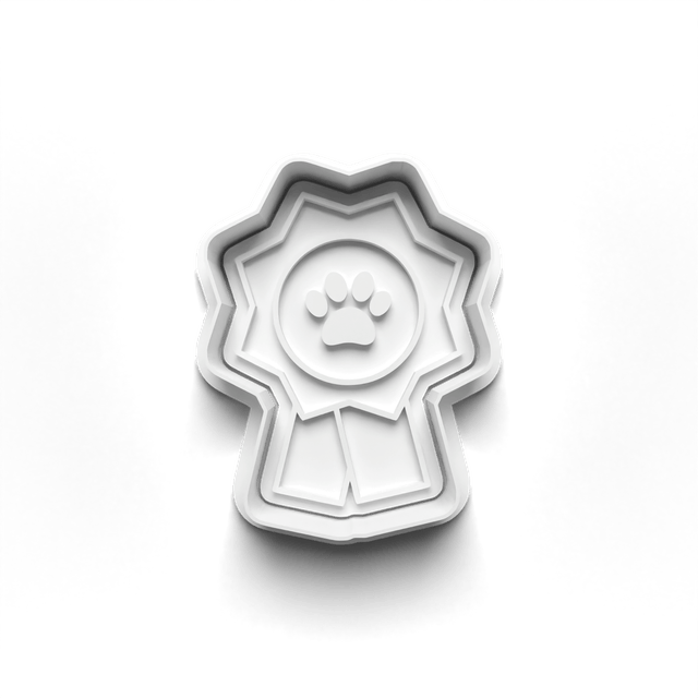 Dog Paw Love Cutter Embosser Set of 4 Cookie Cutters & Stamps Biscuit Mould Debossed (2)