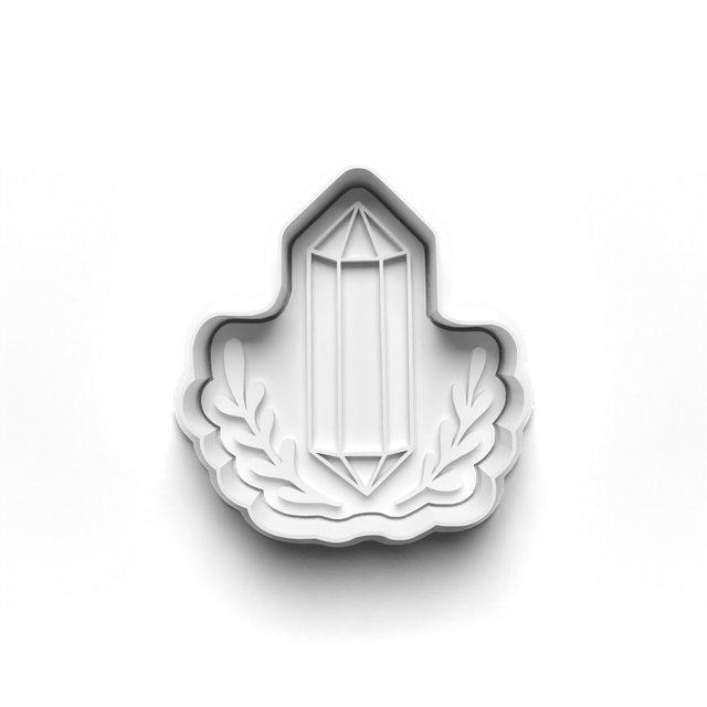 Celestial Crystals Cookie Cutter Embosser Set of 4 Cutters & Stamps Biscuit Mould Debossed Sugar Biscuits