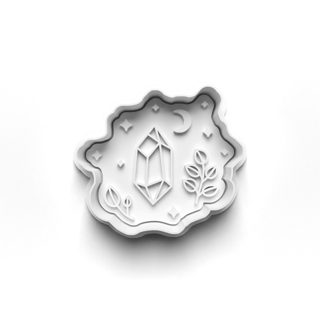 Celestial Cookie Cutter Embosser Set of 4 Cutters & Stamps Biscuit Mould Debossed Sugar Biscuit