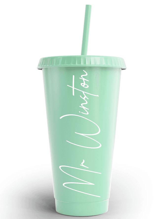 School Leavers Best Teacher Cold Cup Tumbler Custom Personalised Teachers Name 